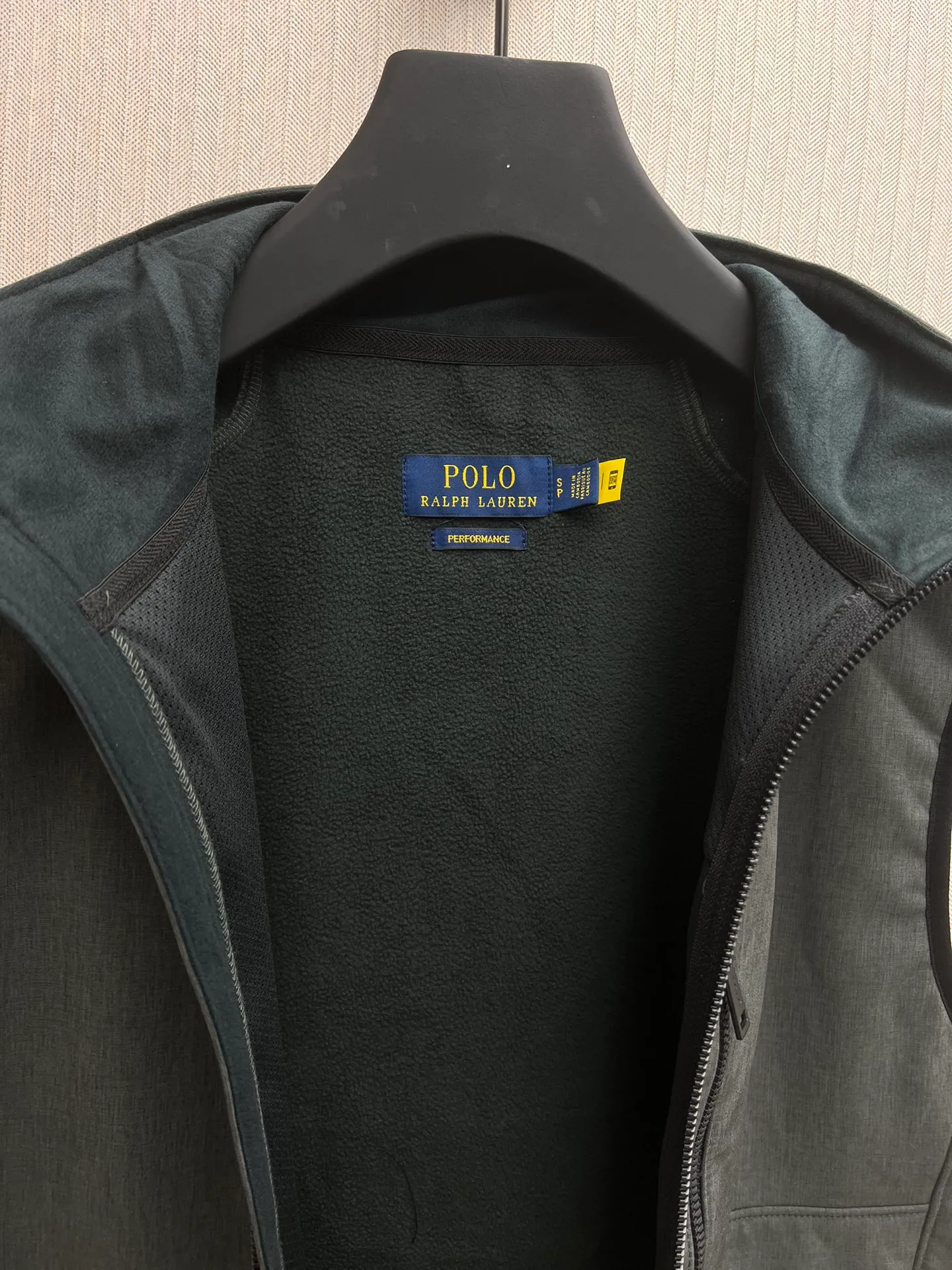 🅿️500 Polo 25ss new solid color logo embroidered zipper casual vest men's high version code number: XS.S.M.L.XL.XXL.
